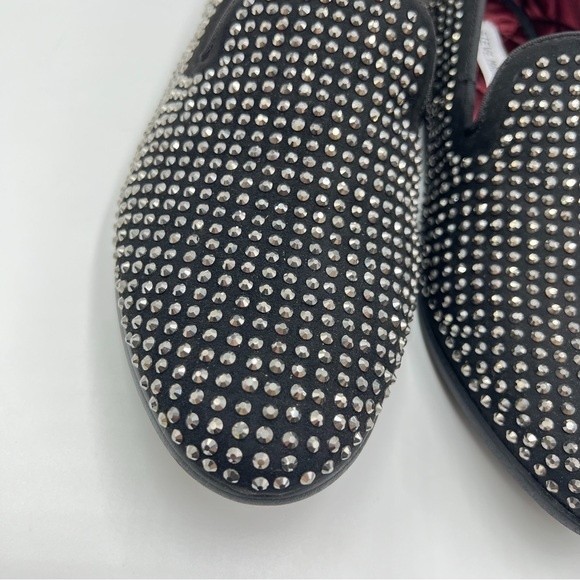 Steve Madden Men\'s CAVIARR Studded‎ Black Slip On Loafers Dress Shoes Size 9 NEW main image 15